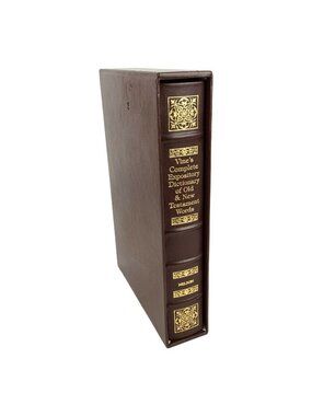 Vines Complete Expository Dictionary Of Old & New Testament Words Leather Bound